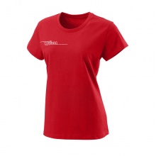 Wilson Tennis Shirt Team II Tech 2021 red Women